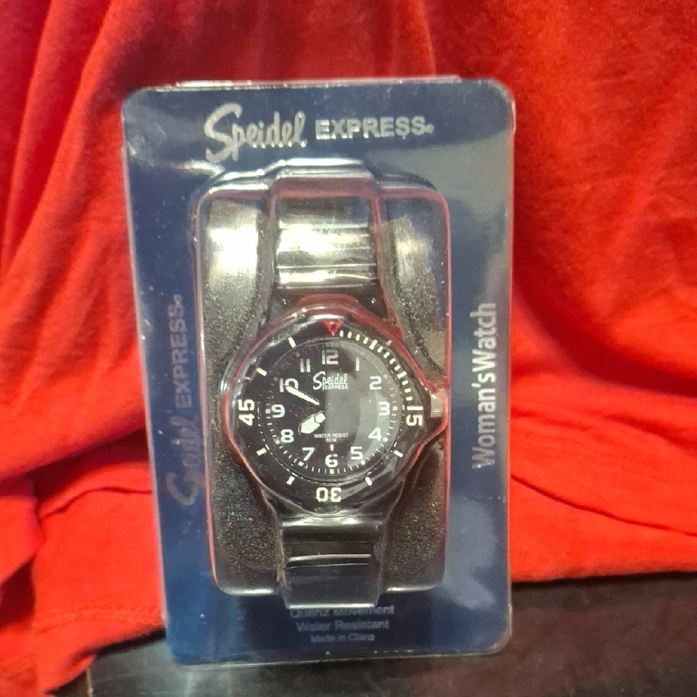 Speidel Express Women's Black Watch Brand New never Used Stil In Original Packag